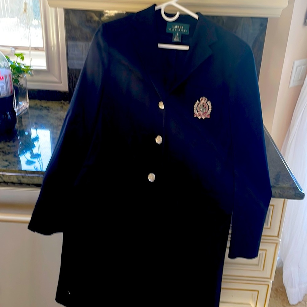 Lauren Ralph Lauren long blazer jacket